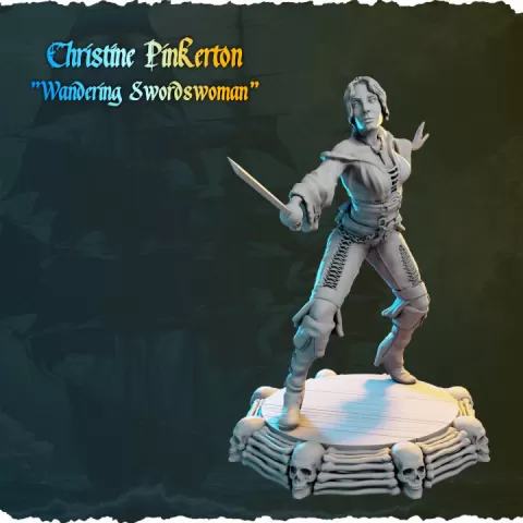 Christine Pinkerton from Ladies of the Sea (Pirates) by Black Bird Miniatures