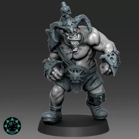 Ogre - The Inferno - Fantasy Football by Realm of Paths
