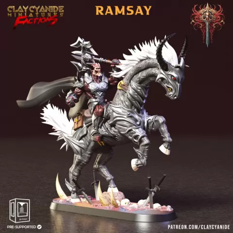 Ramsay by Clay Cyanide Miniatures