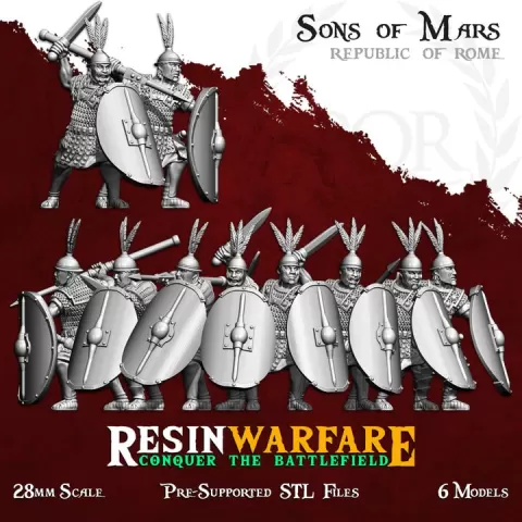 Republican Principes - Sons of Mars, Republic of Rome by ResinWarfare