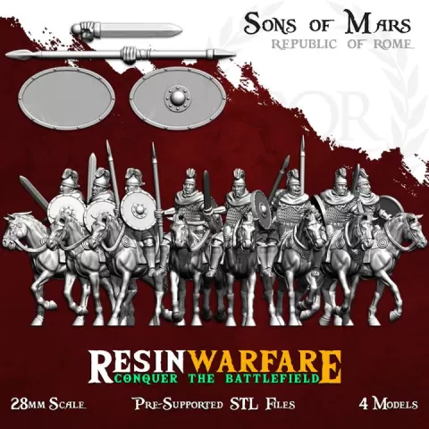Equites Custodes - Sons of Mars, Republic of Rome by ResinWarfare
