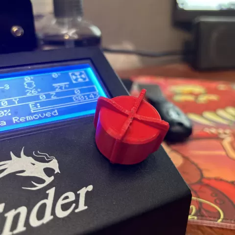 Ender knob cover by Ethan M Merrick