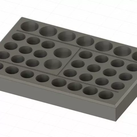 Halfords Advanced Socket Bits Tray - Torx, E Torx, Hex, Spline