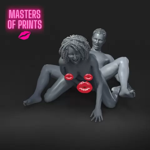 anal sex - NSFW - EROTIC MINIATURE 75 MM SCALE by PrintPleasure