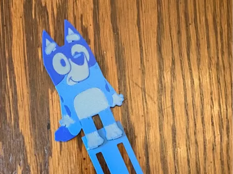 Bluey Bookmark