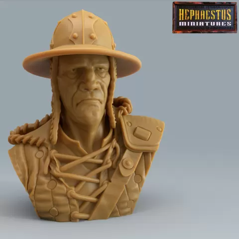 Man-At-Arms Bust by Daniel McGrath