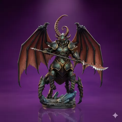 fantasy monster Nice Printable fantasy decor fantasy creature 3D Model STL fantasy collectible Download