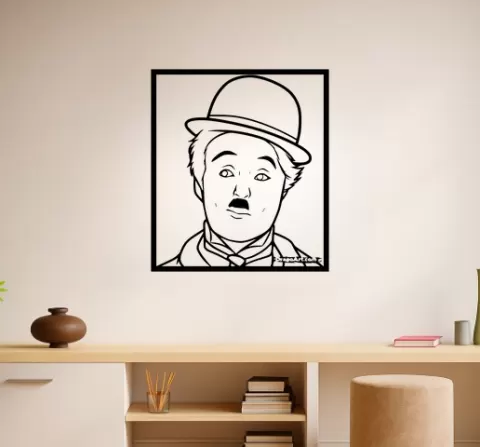 Charlie Chaplin Charlie Chaplin City Lights Woman Wall Art Framed