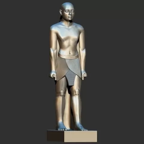 Ankhpakhered — “God’s Father” and Prophet of Amun in Karnak A 3D Printable Model Concept Rooted in Ancient Egyptian Priesthood