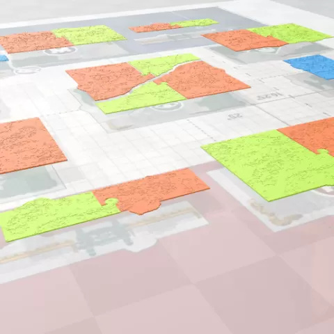11th Edition terrain layouts - textured