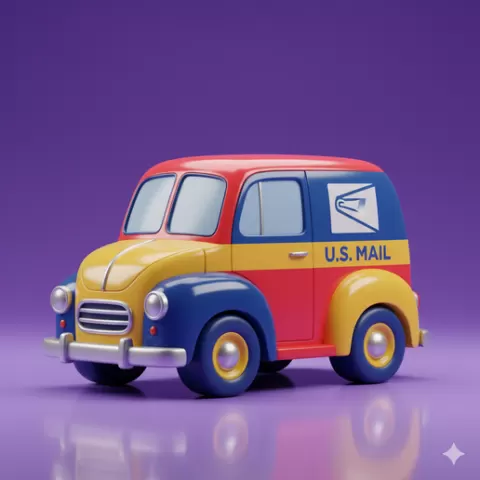 vintage car STL Clean Shape stylized car STL automobile 3D Model STL File cartoon car STL for Smooth Printing