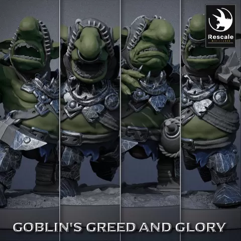 Pack Goblin Alchemist by Rescale Miniatures