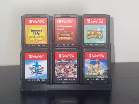 Nintendo Switch Game Cartridge Display Stand