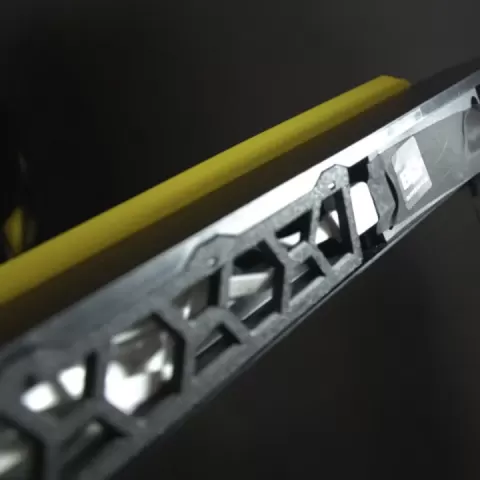 BAMBU LAB P1P USB CABLE MANAGEMENT PLATE by 3DSourcerer