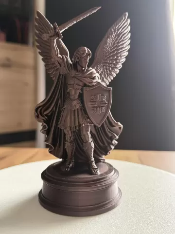 Archangel Michael, Patron of the Police, 3mf, stl