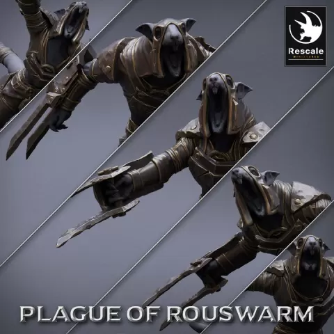 Pack Rogue infantry by Rescale Miniatures