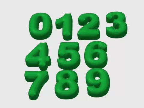 Balloon Number Collection