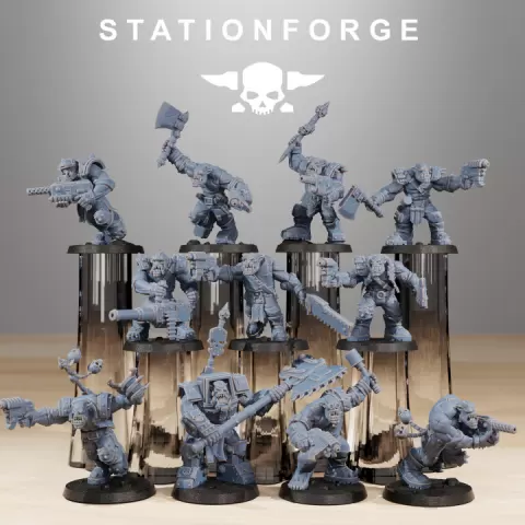 Orkaz Infantry by Station Forge