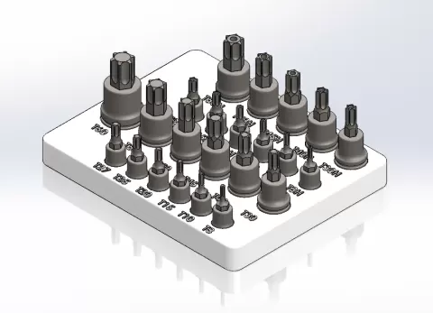 TORX DRIVER SET - MKADESIGN