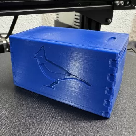 Steller’s Jay Sliding Top Crate