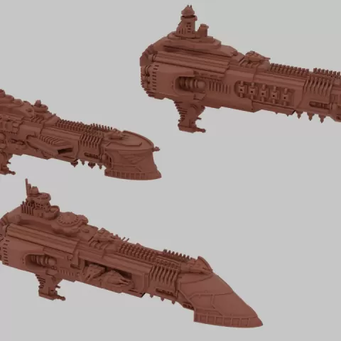 Gothic Light Cruiser 2 by Lee McColl