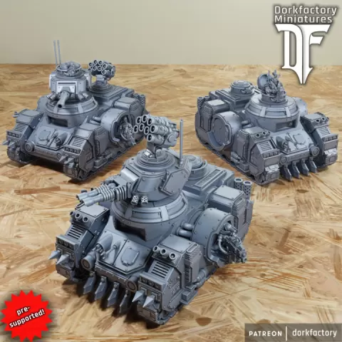 Dread Pattern Tank Builder by Dorkfactory Miniatures