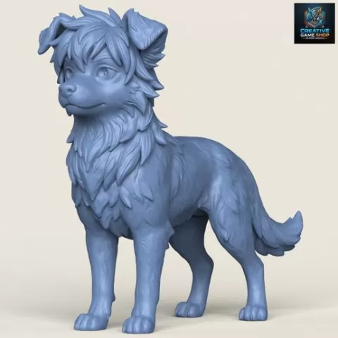 Anime Cartoon Stylish Dog