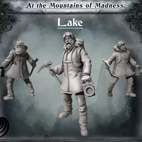 Lake - At the Mountains of Madness Campain by Sculptorium of Madness