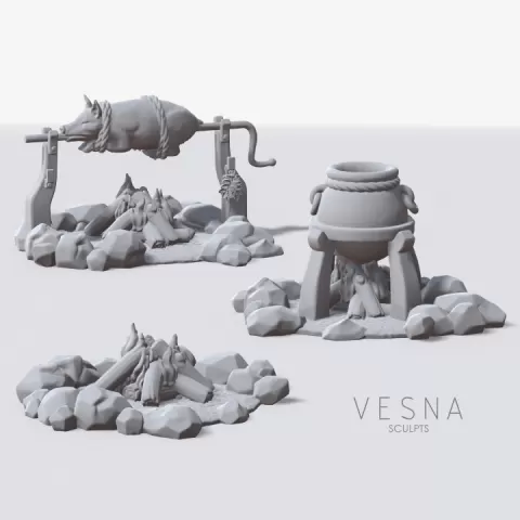 FESTIVE DINNER ESSENTIALS by VESNA SCULPTS