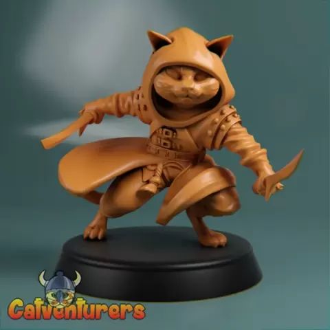Nyx Moonshade - Assassin Cat - CatVenturers
