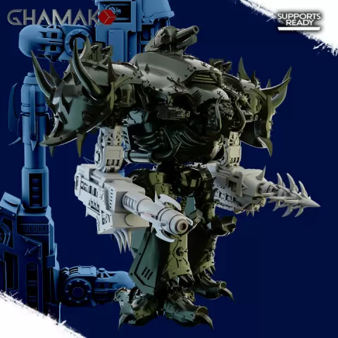 Colossal Knight Extra Weapon by Ghamak