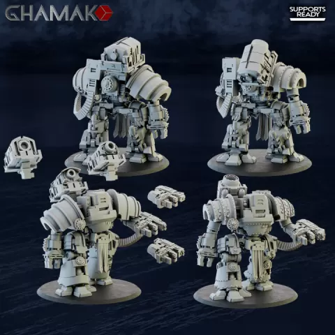 Martian Siege Machine by Ghamak