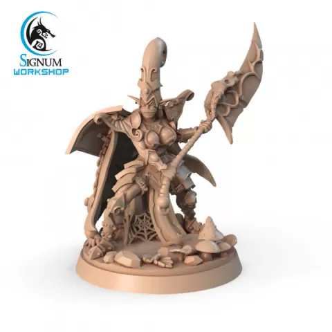 Indnet, Dark Elf Warrior by Signum Workshop