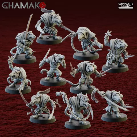 Ninja Rats by Ghamak