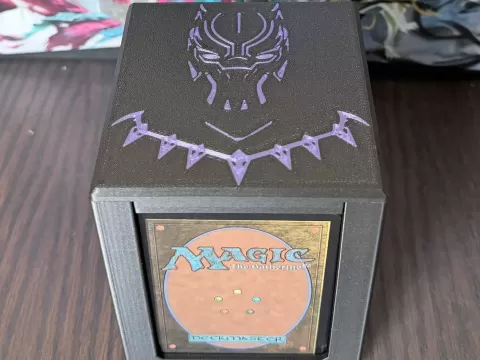MTG Commander Deck Box - Black Panther