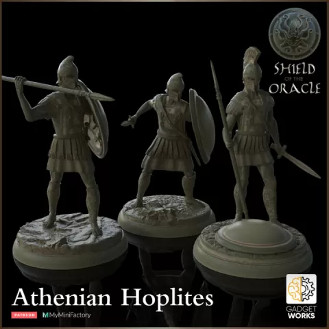 Athenian Greek Hoplites - Shield of the Oracle by Gadgetworks