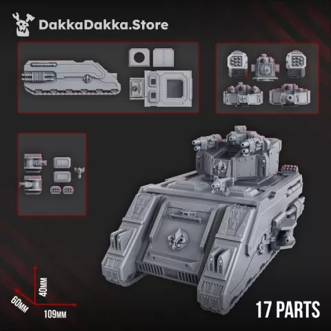 Armored personnel carrier of the War Sisters (+ update) by dakkadakka.store