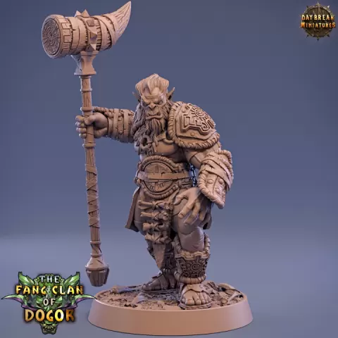 Hook Hangri - The Fang Clan of Dogor by Daybreak Miniatures