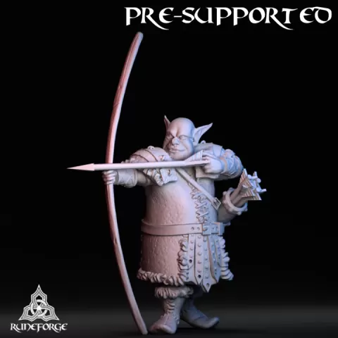Grasslands Goblin Archer by Runeforge Studios