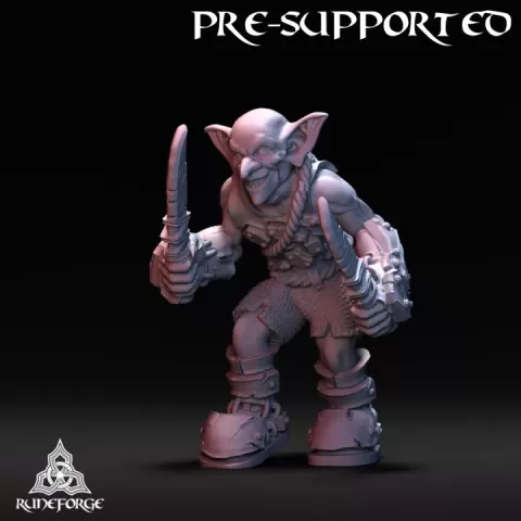 Classic Goblin - Sneaking Daggers by Runeforge Studios