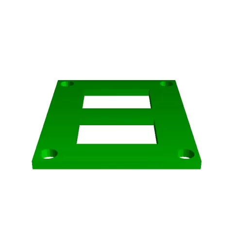 dual switch plate - G Reg