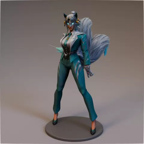 White Fox Figure - Marvel Rivals