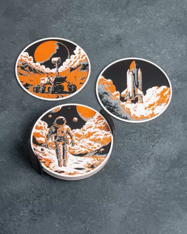 Space Exploration Coasters