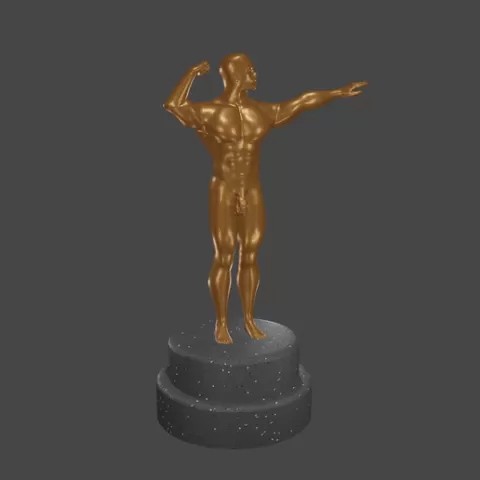 Bronze Male Statue
