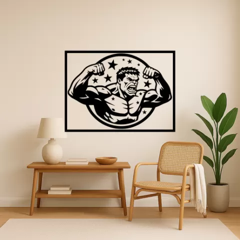 Hulk Hulk Vs Thor Wall Art Framed