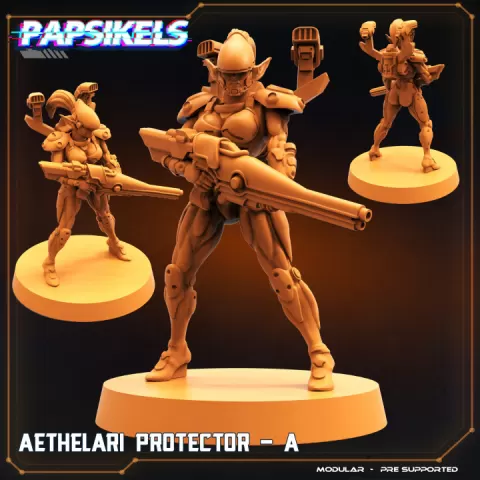 AETHELARI PROTECTOR - A by PAPSIKELS MINIATURES