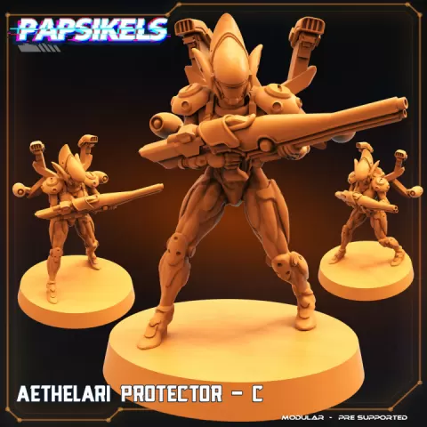AETHELARI PROTECTOR - C by PAPSIKELS MINIATURES