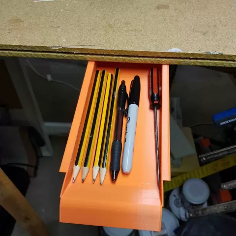 Concealed Handy Drawer by Mike