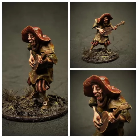 Troubadour by Knucklebones Miniatures