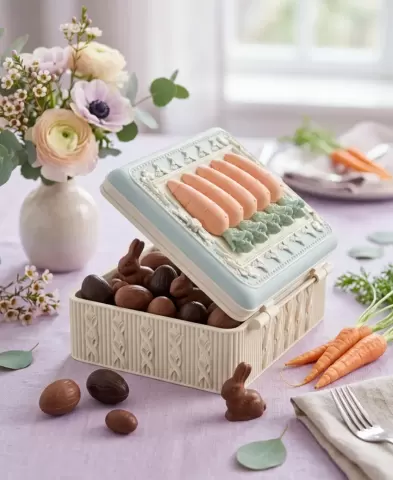 Victorian Easter Carrot Box